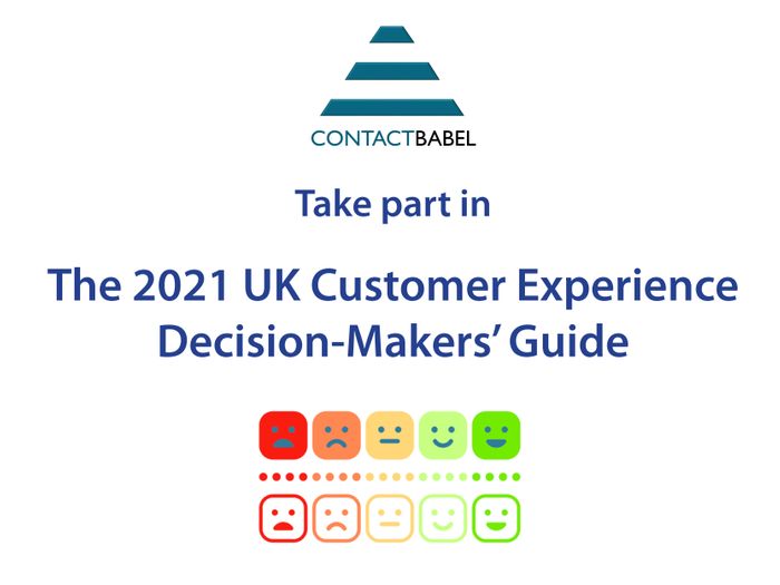Highlights from last year's UK CX Decision-Maker's Guide